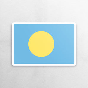 Palau Flag Sticker