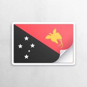 Papua New Guinea Flag Sticker