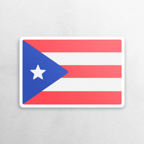 Puerto Rico Flag Sticker