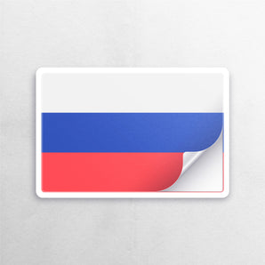 Russia Flag Sticker