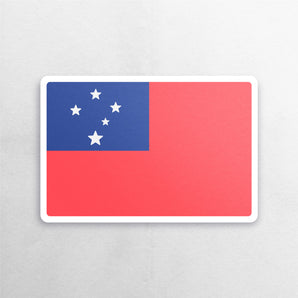 Samoa Flag Sticker