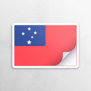 Samoa Flag Sticker