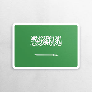 Saudi Arabia Flag Sticker