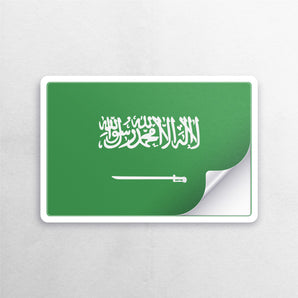 Saudi Arabia Flag Sticker