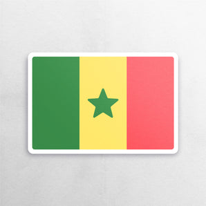 Senegal Flag Sticker