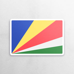 Seychelles Flag Sticker