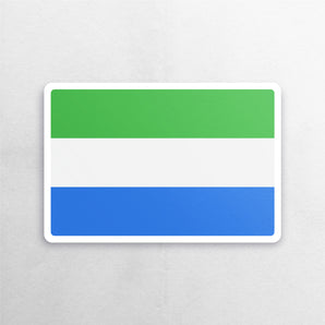 Sierra Leone Flag Sticker