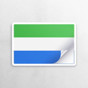 Sierra Leone Flag Sticker