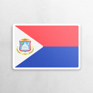 Sint Maarten Flag Sticker