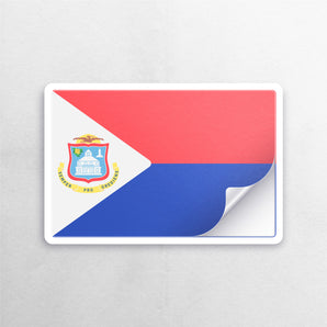 Sint Maarten Flag Sticker