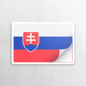 Slovakia Flag Sticker