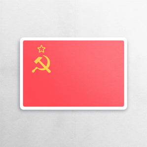 Soviet Union Flag Sticker