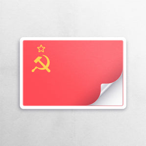 Soviet Union Flag Sticker