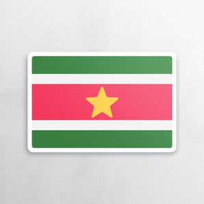 Suriname Flag Sticker