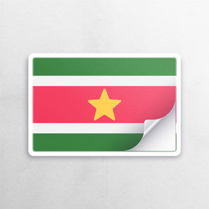 Suriname Flag Sticker