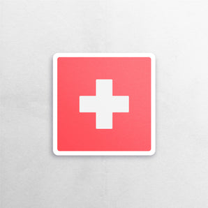 Switzerland Flag Sticker