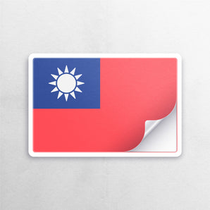 Taiwan Flag Sticker