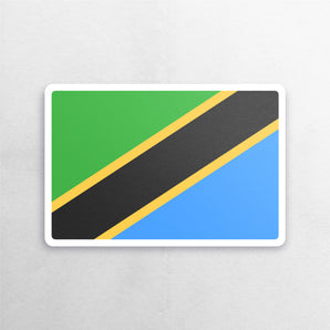 Tanzania Flag Sticker