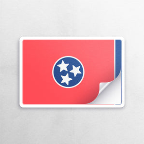 Tennessee Flag Sticker