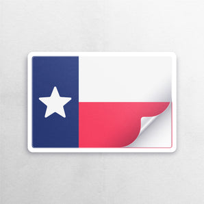 Texas Flag Sticker