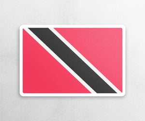 Trinidad and Tobago Flag Sticker