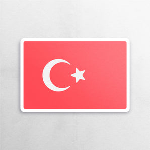 Turkey Flag Sticker