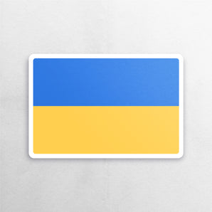 Ukraine Flag Sticker