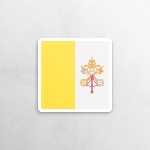 Vatican City (Holy See) Flag Sticker