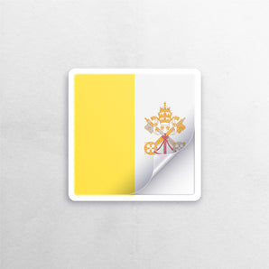 Vatican City (Holy See) Flag Sticker