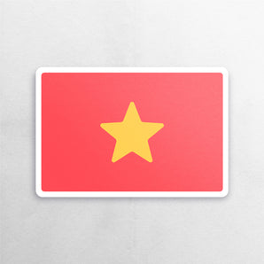 Vietnam Flag Sticker